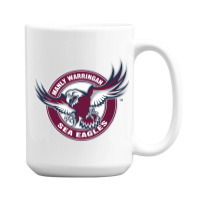 The-manly-warringah-sea-eagles-pen 15 Oz Coffee Mug | Artistshot