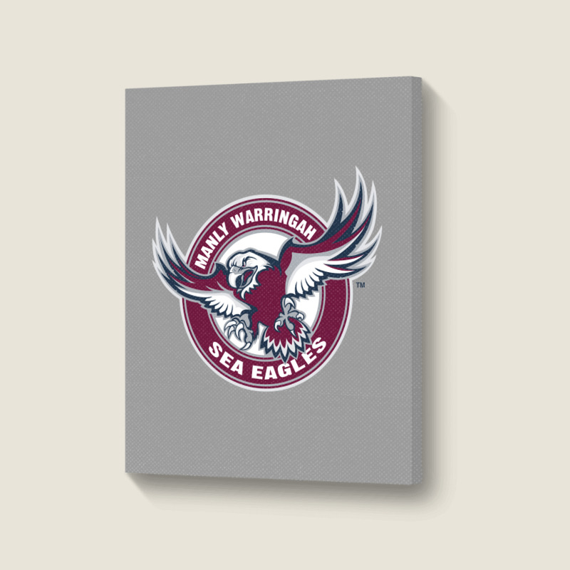 The-manly-warringah-sea-eagles-pen Portrait Canvas Print | Artistshot