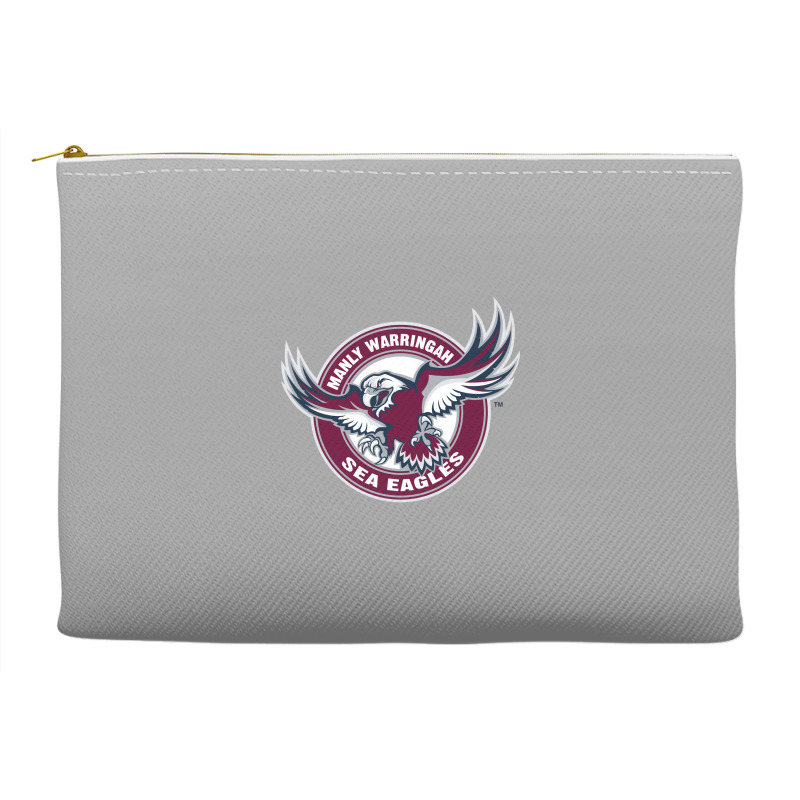 The-manly-warringah-sea-eagles-pen Accessory Pouches | Artistshot