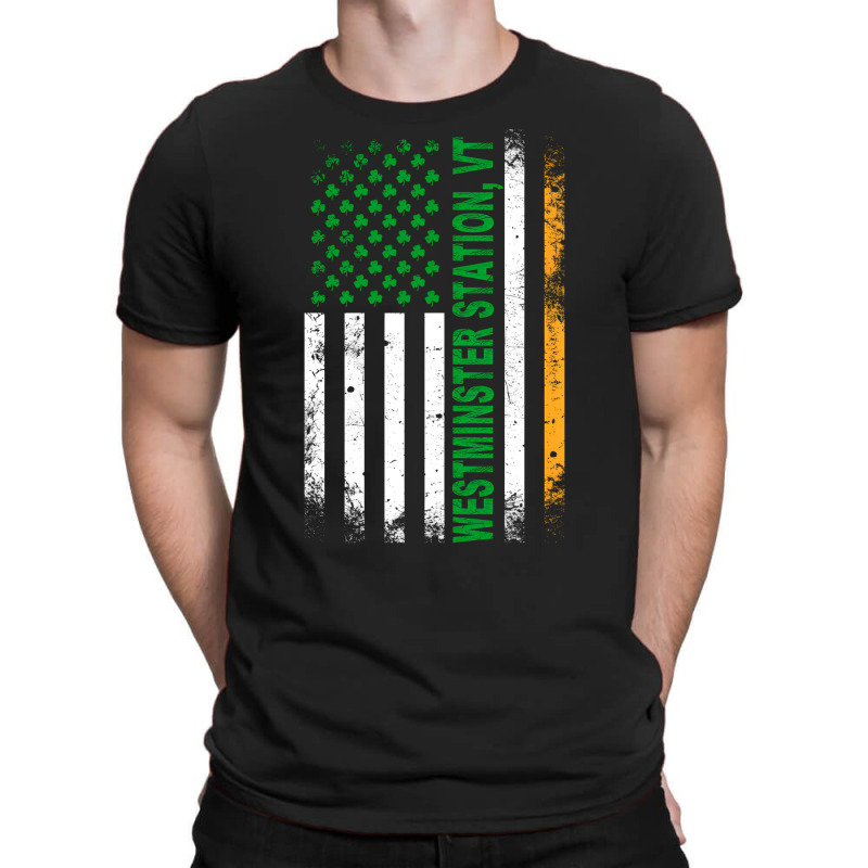 Artistshot Trending American Flag Irish St Patricks Day Westminster St T-Shirt by lykhongduong9enev3 | Artistshot