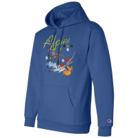 Alpine Alien Champion Hoodie | Artistshot