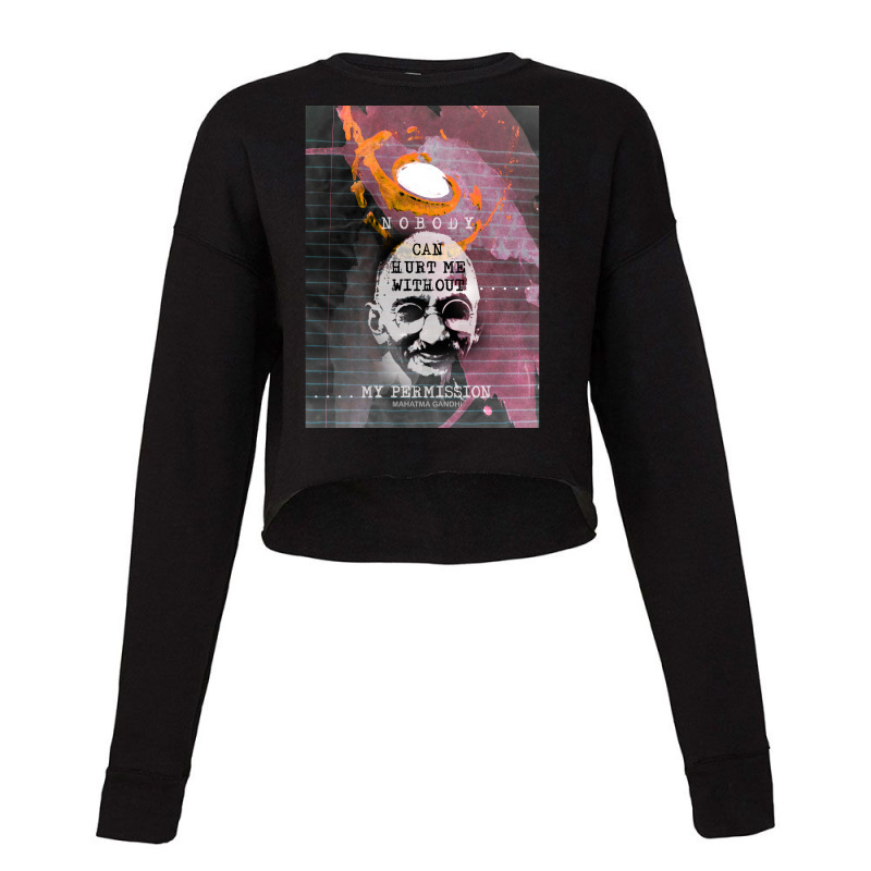 Gandhi Cropped Sweater | Artistshot