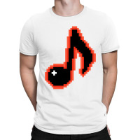 Red Music Note 1 T-shirt | Artistshot