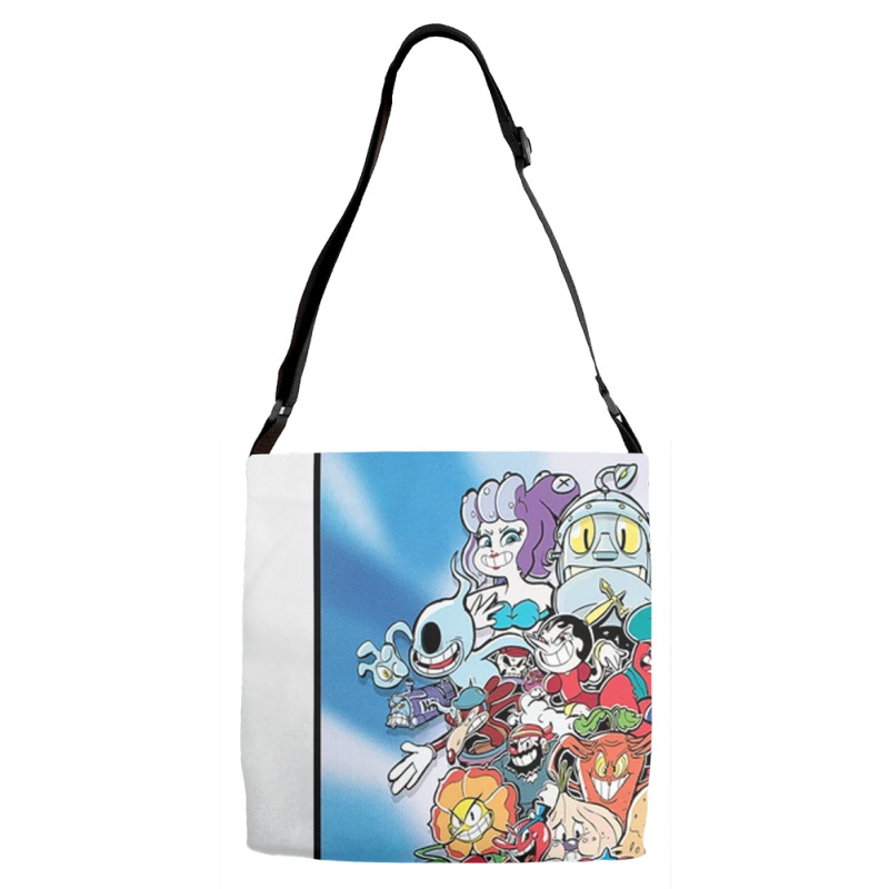 Boss Rush Print Adjustable Strap Totes | Artistshot