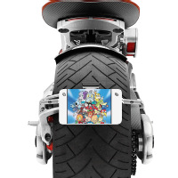 Boss Rush Print Motorcycle License Plate | Artistshot