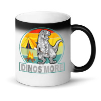 Funny Dinos'more Camping Dinosaur Camp Smore Dino Campfire T Shirt Magic Mug | Artistshot