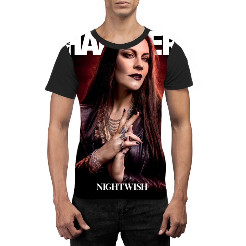 Gorgeous Jansen Night Graphic T-shirt | Artistshot