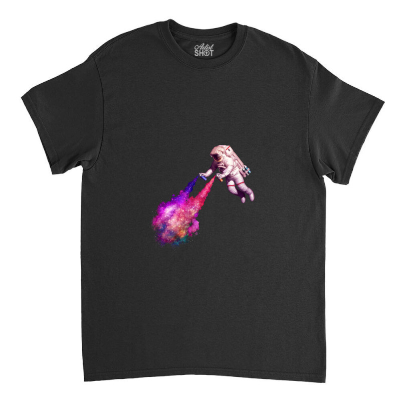 Shooting Stars - The Astronaut Artist Classic T-shirt | Artistshot