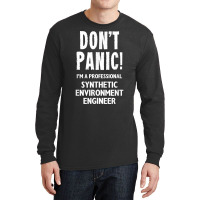 Synthetic Environment Engineer T Shirt Long Sleeve Shirts | Artistshot