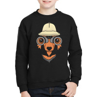 Artistshot Limited Edition Dachshund Detective Dachshund Detective Youth Sweatshirt | Artistshot