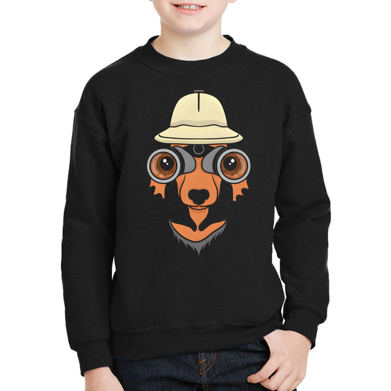 Artistshot Limited Edition Dachshund Detective Dachshund Detective Youth Sweatshirt by lykhongduong9enev3 | Artistshot