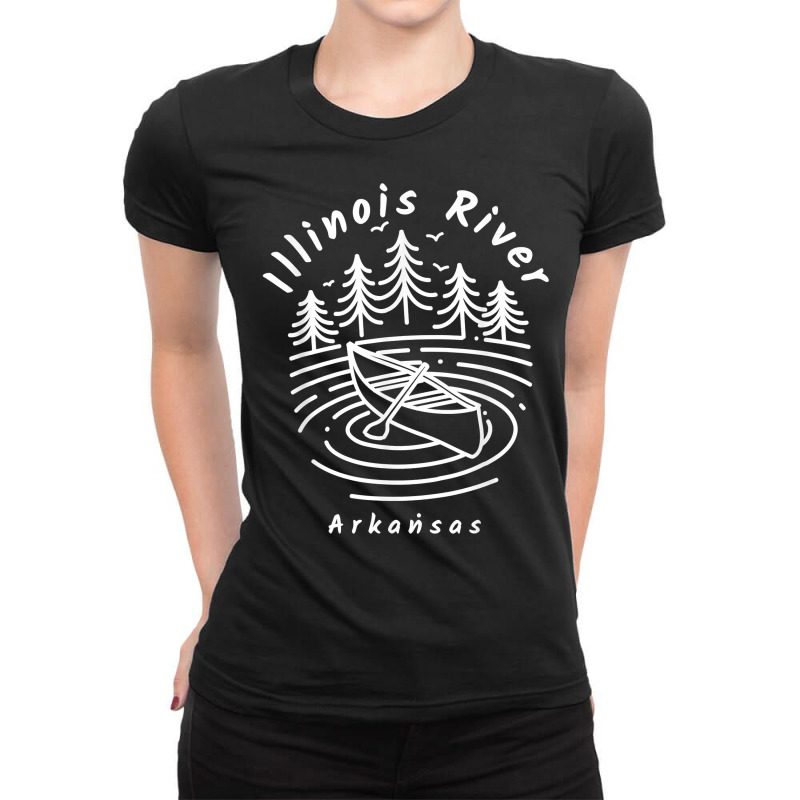 Illinois River Arkansas T Shirt Ladies Fitted T-Shirt by hoasantiaz | Artistshot