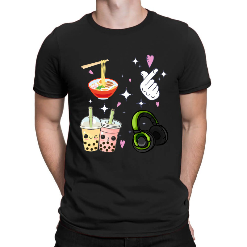 Cute Kawaii K Pop Ramen Boba Bubble Tea K Drama Lover T-shirt | Artistshot