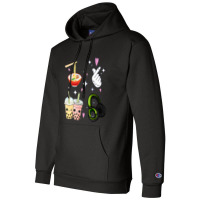 Cute Kawaii K Pop Ramen Boba Bubble Tea K Drama Lover Champion Hoodie | Artistshot