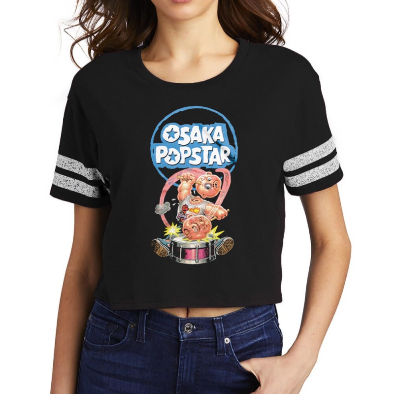 Osaka Popstar 9 Scorecard Crop Tee by EdieGretchen | Artistshot