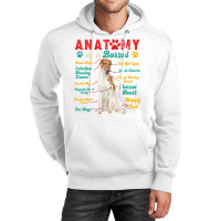 Vintage Anatomy Of A Borzoi Clever Soulful Happy Tails T Shirt Unisex Hoodie | Artistshot