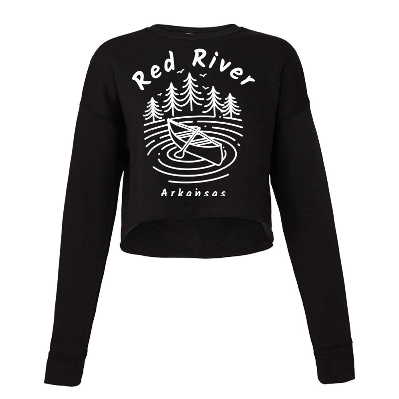 Red River Arkansas T Shirt Cropped Sweater by hoasantiaz | Artistshot