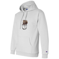 Pocket Cute Grey Squirrel Champion Hoodie | Artistshot