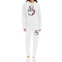 Pocket Albino White Rat Hoodie & Jogger Set | Artistshot