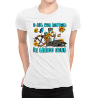 Easter A Lot Can Happen In Three Days Western Sunflowers Ladies Fitted T-shirt | Artistshot