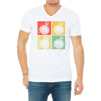 Vintage Retro Watchmaker Horologist T Shirt V-neck Tee | Artistshot