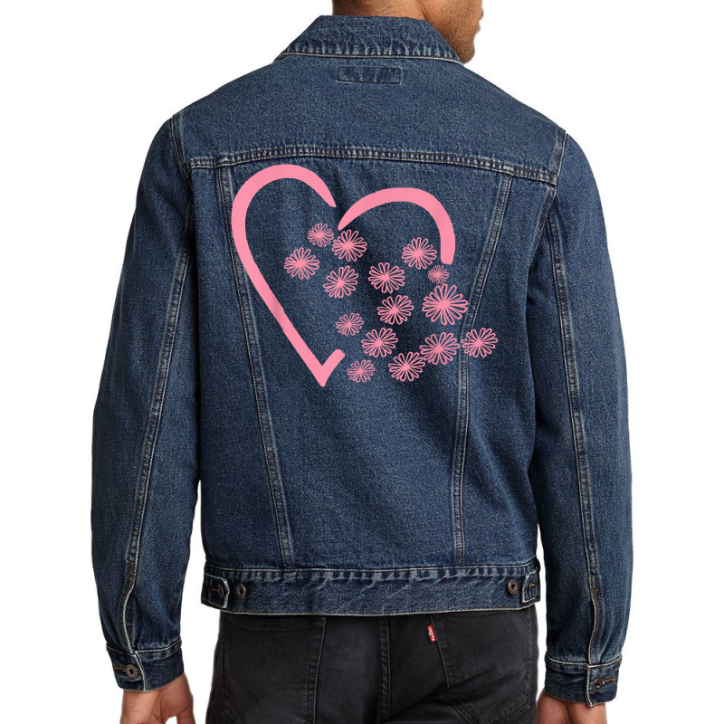 Vintage Pyrex Daisy Open Heart T Shirt Men Denim Jacket | Artistshot