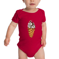 Bubble Waffle Ice Cream Baby Bodysuit | Artistshot