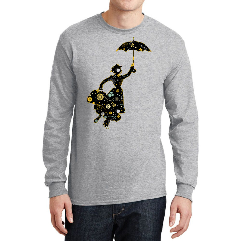 Mary Poppins Long Sleeve Shirts by Shirley J Blalock | Artistshot