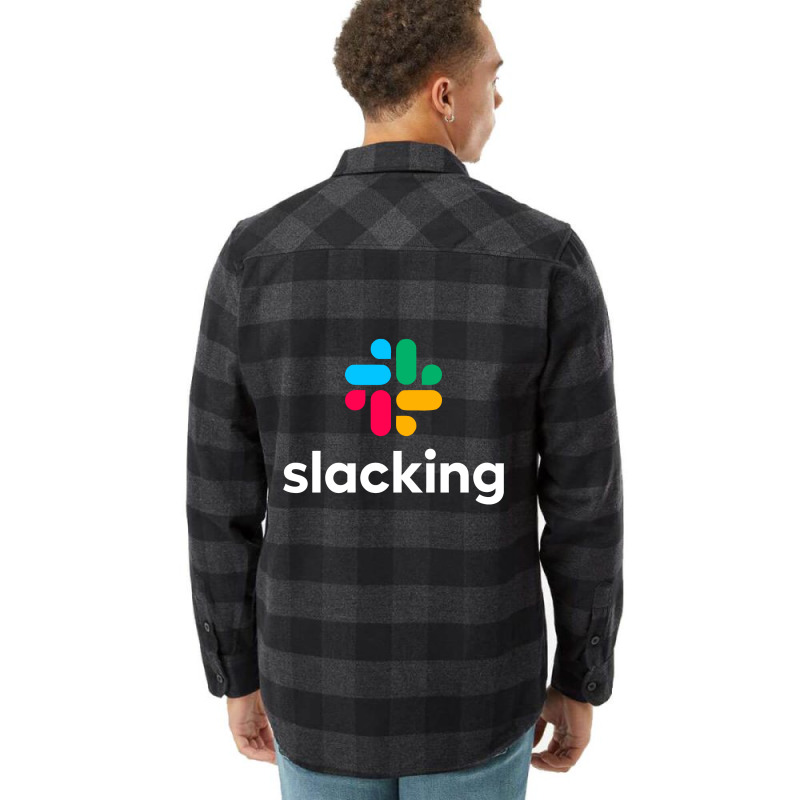 Slacking Art  T Shirt Flannel Shirt | Artistshot