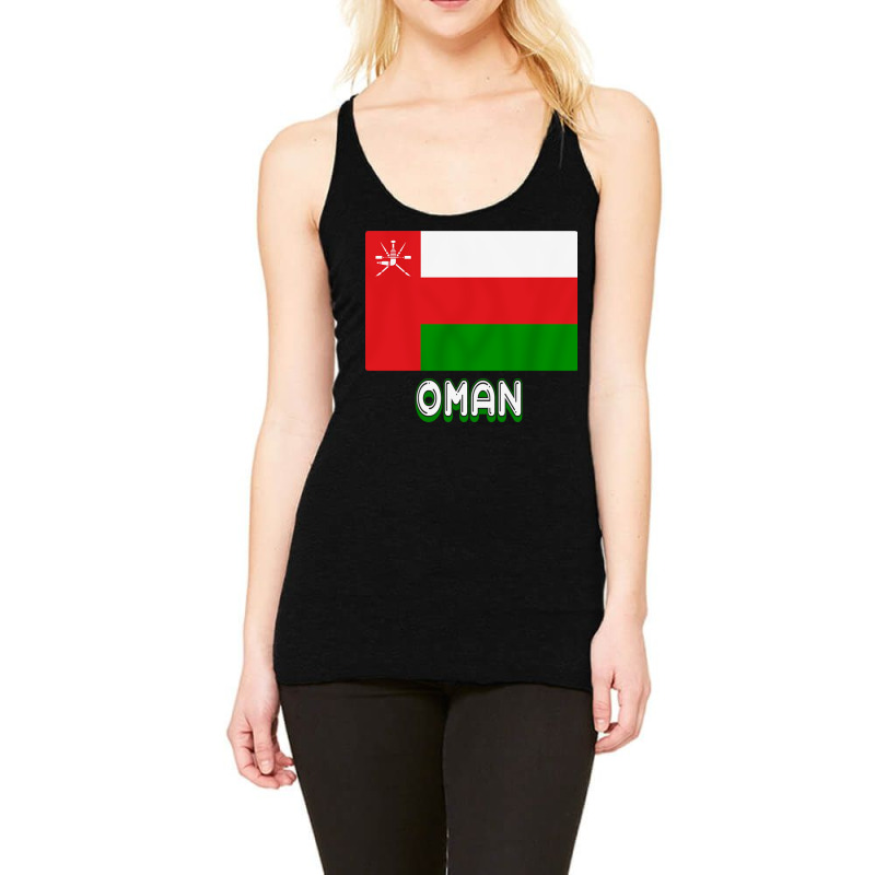 Oman Flag Racerback Tank by Atep | Artistshot