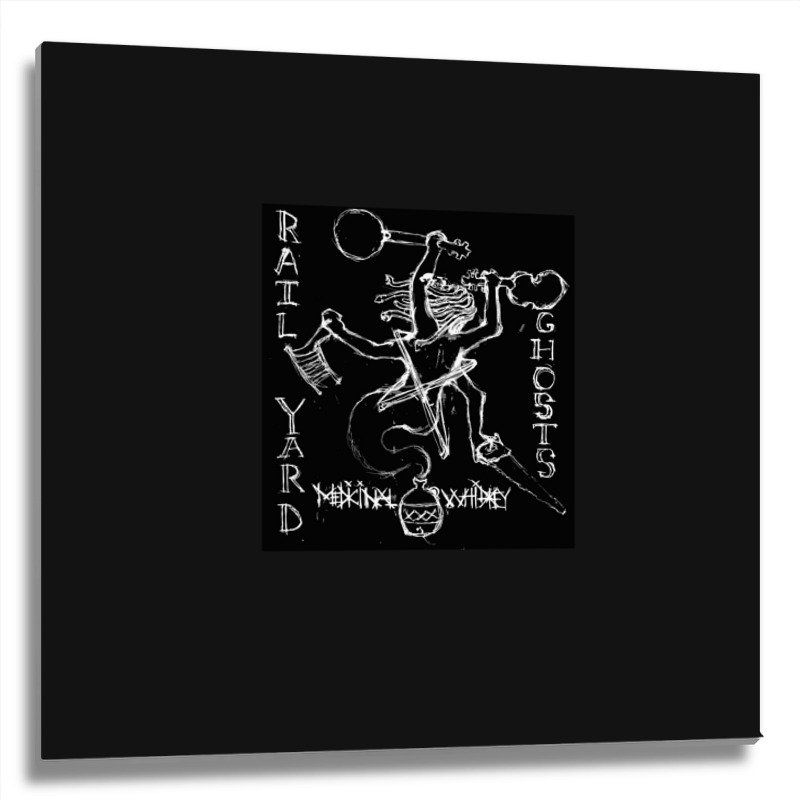 Rail Yard Ghosts - Medicinal Whiskey (2011) Metal Print Square | Artistshot