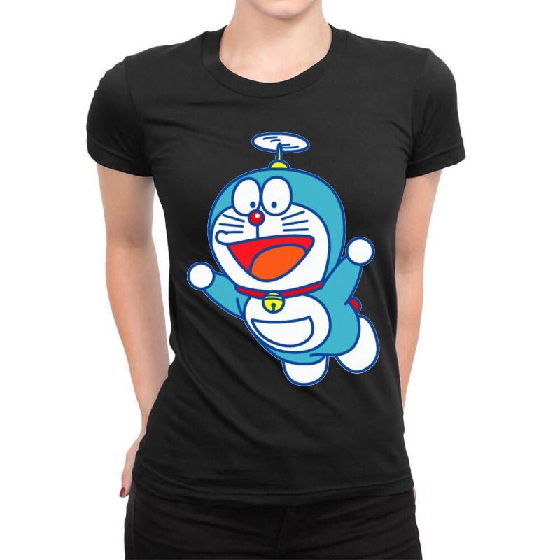 Nobita Nobi Shizuka Minamoto Ladies Fitted T-Shirt by teriboje880816 | Artistshot