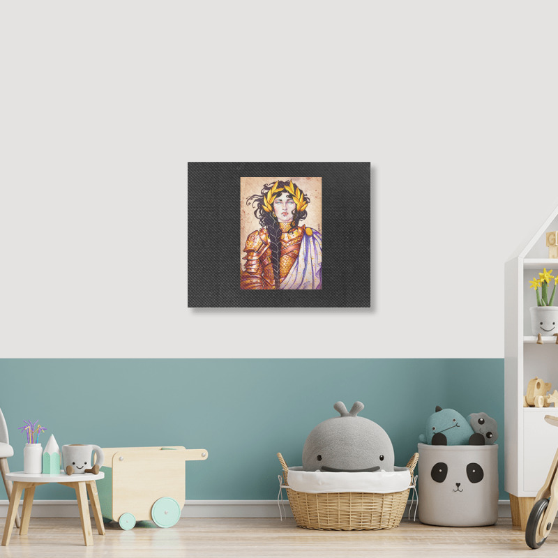 Warrior Women Paladin Art Print Landscape Canvas Print | Artistshot