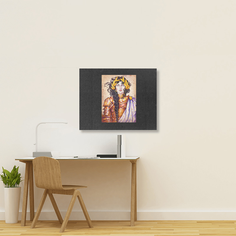 Warrior Women Paladin Art Print Landscape Canvas Print | Artistshot