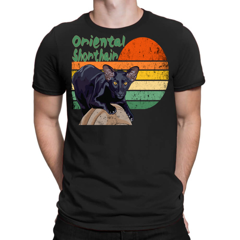 Oriental Shorthair Cat T-shirt | Artistshot