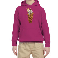 Eggette Bubble Waffle Vanilla Ice Cream,egg Bubble Waffle Van Youth Hoodie | Artistshot