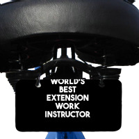 World's Best Extension Work Instructor T Shirt Bicycle License Plate | Artistshot