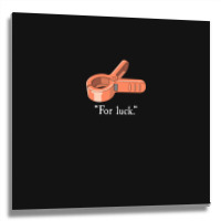 For Luck - Arrietty's Hairclip Metal Print Square | Artistshot