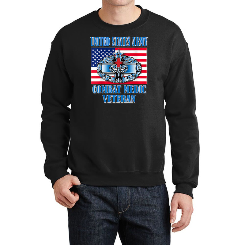 Combat Medic 2nd Award Back Crewneck Sweatshirt by AdeArt | Artistshot