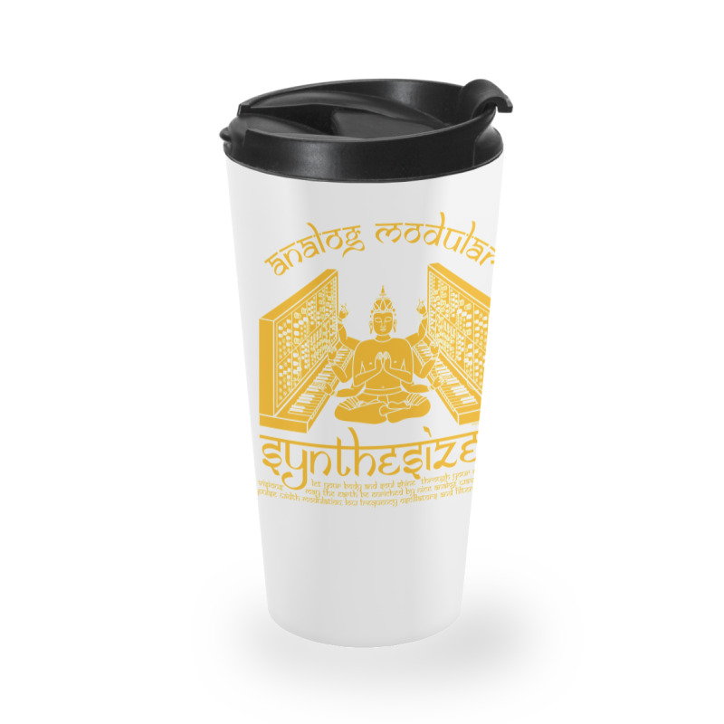 Modular Synthesizer God For Electronic Musician Travel Mug | Artistshot