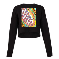 Funny Sunny Ananas Guitar - Vacation Trips Beaches - Tropical Paradise Cropped Sweater | Artistshot