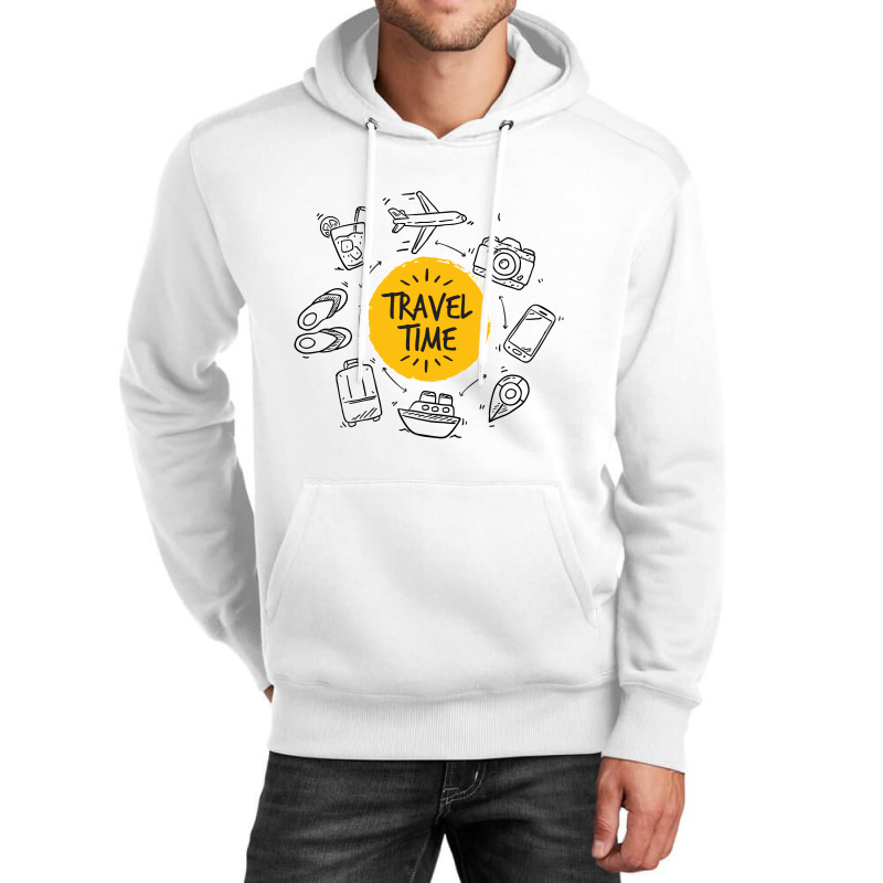 Vacation Travel Time Unisex Hoodie by Perfect Designers | Artistshot