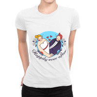 Wedding Happily Ever After Ladies Fitted T-shirt | Artistshot