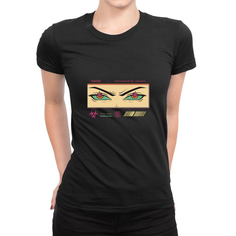 Anime Teen Girls Men Anime Anime 4 Ladies Fitted T-Shirt by RosalieSuzanneGibson | Artistshot