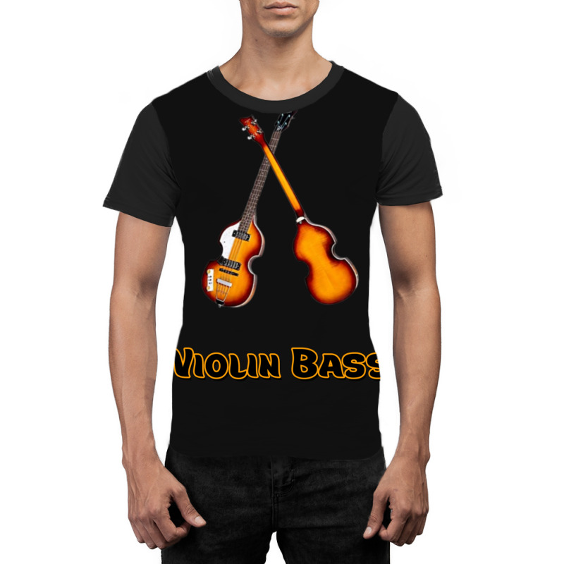 Hofner Violin Bass - Musical Instruments Graphic T-shirt by RobertLamarJackson | Artistshot