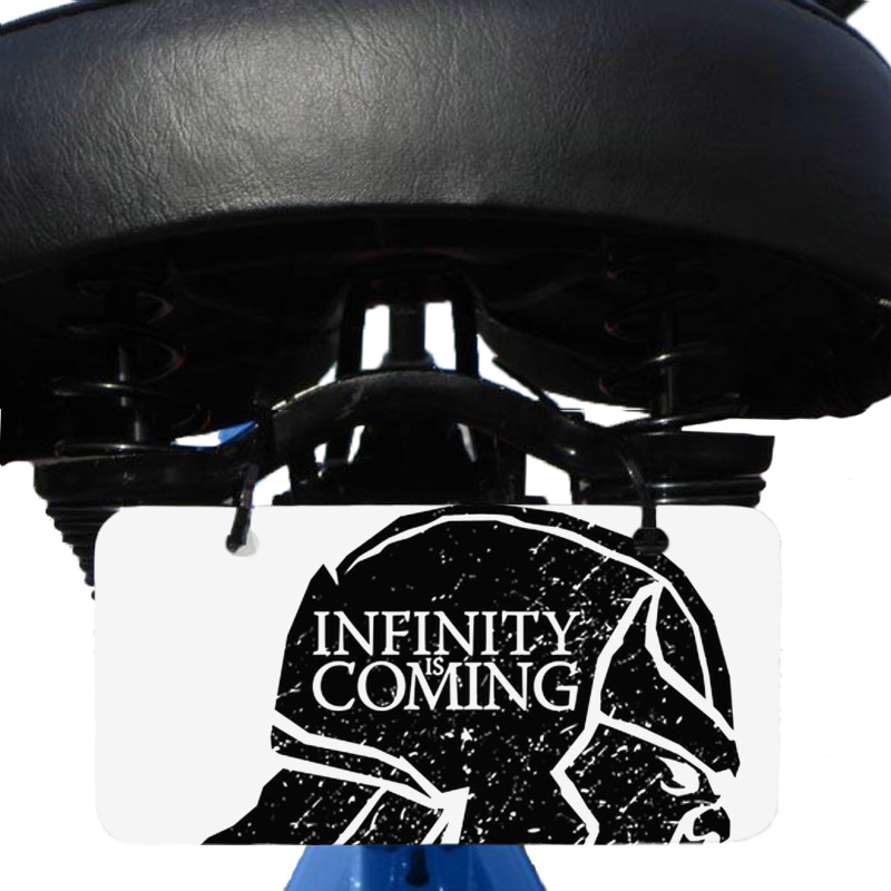 Infinity Is Coming Bicycle License Plate | Artistshot