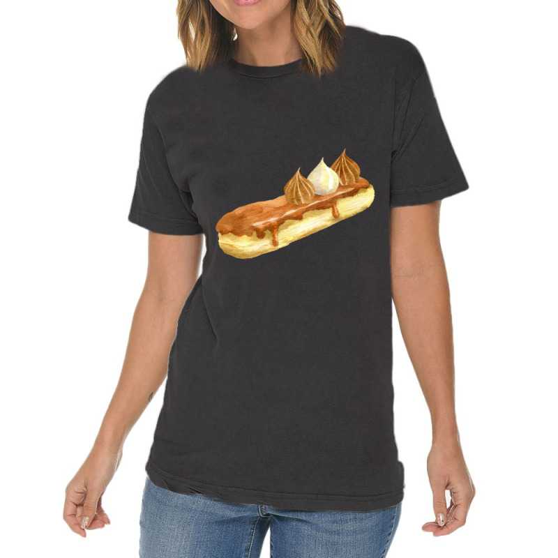 Caramel Eclair Vintage T-shirt | Artistshot