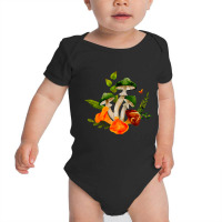 Mushroom Baby Bodysuit | Artistshot