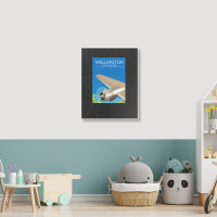 Wellington New Zealand Flight Poster 1.png Portrait Canvas Print | Artistshot