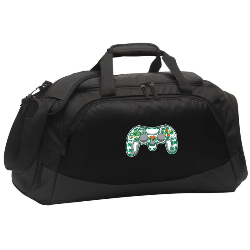 Gamer Gamer St. Patricks Day Active Duffel | Artistshot